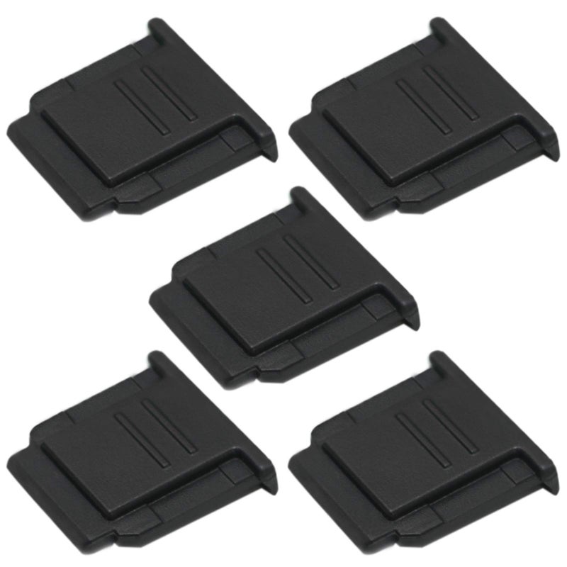 VKO Hot Shoe Cover, Hot Shoe Cap, Hot Shoe Protector Compatible with A6100 A6600 A7III A6500 A6400 A6300 A6000 A77II A7II A7RII A7RIII A7RIV A7SII A99II RX10II RX100II Replaces FA-SHC1M(5-Pack) - Image 1